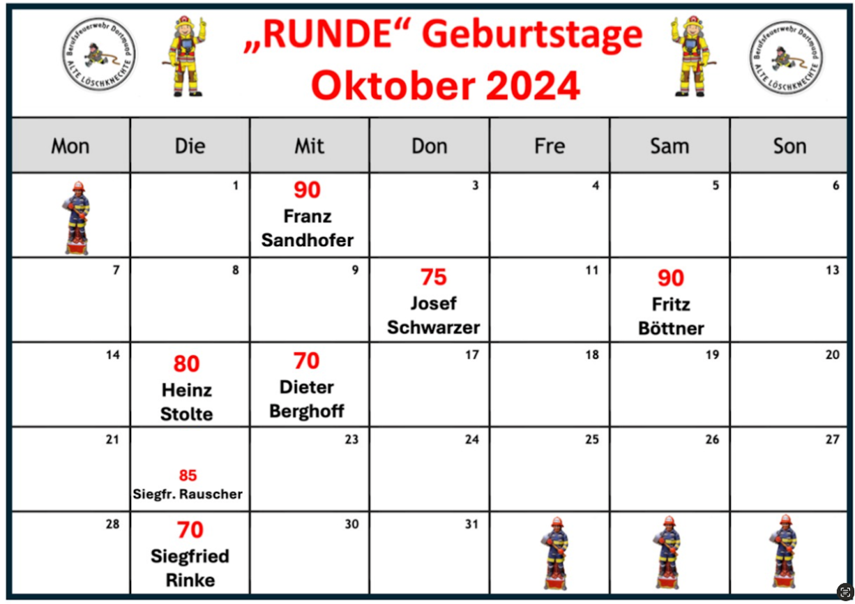 Kalender Runde